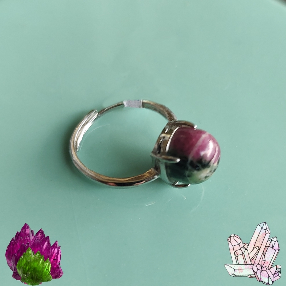 Ruby In Zoisite Ring - image 1